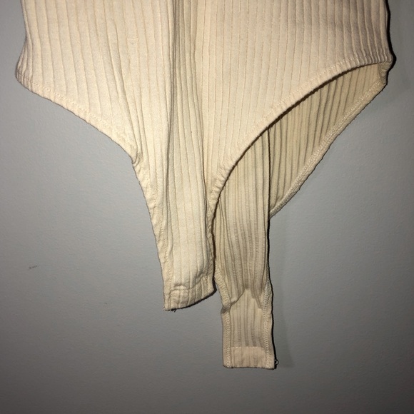 ZARA V-Neck Knit Bodysuit - Picture 6 of 7